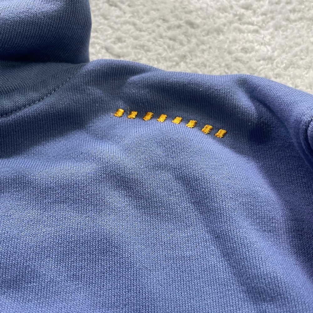 Ariat Rebar Women’s Hooded Pullover Light Blue Embroidered Large - Picture 6 of 9